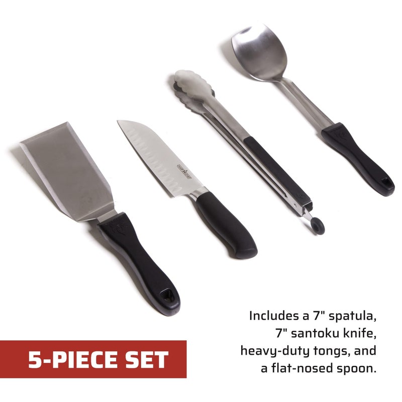 Camp Chef Cast All Purpose Chef Set (5-Piece) - Image 4